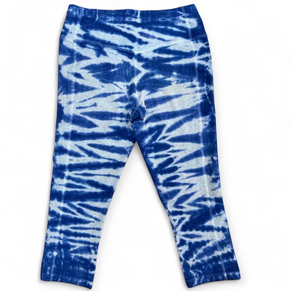 Nike Dri-Fit Blue & Gray Capri Leggings | Women’s S